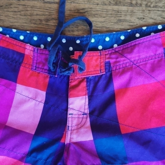BILLABONG Bermuda Board Shorts Plaid Pink, Red 5 - Picture 3 of 6